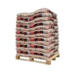 Französische Holzpellets ENplus A1 / DINplus – 975 kg Palette (65×15 kg), Heizwert bis 4,9 kWh/kg, Nadelholz