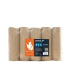 Heizfuxx Nestro XL Blau Holzbriketts Hartholz – 960 kg Palette (96×10 kg), Heizwert ≥4,8 kWh/kg, Rundbriketts – Bild 4