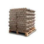 Heizfuxx Nestro XL Rot Holzbriketts Hartholz – 960 kg Palette (96×10 kg), Heizwert ≥4,8 kWh/kg, Rundbriketts – Bild 2