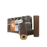 Heizfuxx PiniKay Octagon Holzbriketts Hartholz – 960 kg Palette (96×10 kg), Heizwert ≥4,8 kWh/kg, achteckig mit Loch – Bild 3