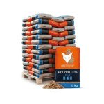 Heizfuxx Holzpellets Blue ENplus A1 – 975 kg Palette (65×15 kg), Heizwert ≥4,6 kWh/kg, Nadelholz
