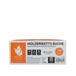 Heizfuxx Nestro Hartholz M Holzbriketts – 972 kg Palette (81×12 kg), Heizwert ≥4,8 kWh/kg, Rundbriketts – Bild 4