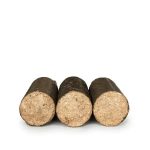 Heizfuxx Nestro Hartholz M Holzbriketts – 972 kg Palette (81×12 kg), Heizwert ≥4,8 kWh/kg, Rundbriketts – Bild 3