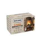 Rekord Braunkohlebriketts – 900 kg Palette (90×10 kg), Heizwert ca. 5,3 kWh/kg, Kamin- & Ofenbriketts – Bild 4