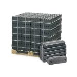 Rekord Braunkohlebriketts – 1000 kg Palette (40×25 kg), Heizwert ca. 5,3 kWh/kg, langbrennend für Kamin & Ofen