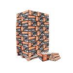 Heizfuxx BBQ Buchenholzbriketts – 972 kg Palette (54×18 kg), Heizwert ≥4,8 kWh/kg, Buche, Grillbriketts