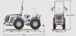 Ferrari Cobram 60 AR Micro Knicklenker-Traktor 49 PS – Reversierbarer Fahrerstand & 12/12 Getriebe – Bild 6