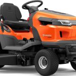 Husqvarna TS 220T Rasentraktor, 108 cm Schnittbreite, 25,1 PS V-Twin Motor, Hydrostat, Seitenauswurf & optionaler Fangkorb
