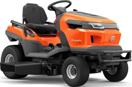 Husqvarna TS 220T Rasentraktor, 108 cm Schnittbreite, 25,1 PS V-Twin Motor, Hydrostat, Seitenauswurf & optionaler Fangkorb