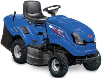 Iseki Rasentraktor CM 7124 H, 92 cm Schnittbreite, Kawasaki 2-Zylinder Motor, inkl. Mulchkit, 290 L Fangkorb