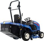 ISEKI SXG 216 Diesel Rasentraktor – 15 PS, 102 cm Schnittbreite, 380 L Fangkorb, elektrische Entleerung, Hydrostat – Bild 3