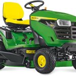 John Deere X127 Rasentraktor, 107 cm Schnittbreite, 20 PS V-Twin Motor, Hydrostat, Seitenauswurf