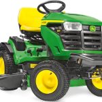 John Deere X167 Rasentraktor, 122 cm Schnittbreite, 22 PS Briggs & Stratton V-Twin, Hydrostat