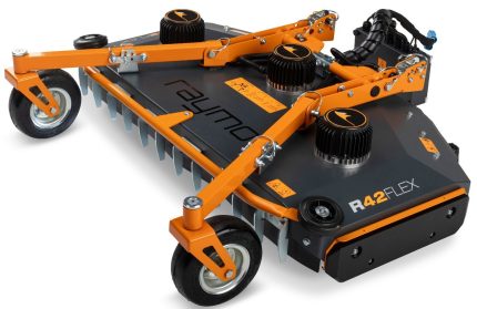 Raymo R42Flex Mähwerk 104 cm inkl. Mulchkit – Sichelmähwerk mit Heckauswurf & Mulchfunktion