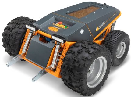 Raymo Torpedo Geräteträger AWD – Elektrischer Geräteträger für Hänge, Solarparks & Grünflächenpflege