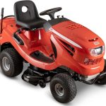 Sabo Rasentraktor 93-H, 95 cm Schnittbreite, 2-Zylinder Motor, Hydrostat, 250 L Fangkorb