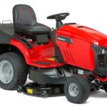 Benzin Rasentraktor 122 cm – 27 PS Briggs & Stratton V-Twin, 350 L Fangkorb, Hydrostat, Mulchkit inkl.