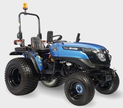 Solis 26 Tiger Blau Kleintraktor – 26 PS Allradtraktor mit Servolenkung