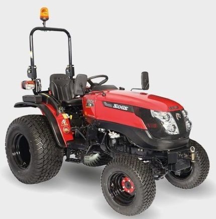 Solis 26 Tiger Rot Kleintraktor – 26 PS Allradtraktor mit Servolenkung