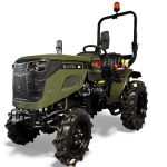 Startrac 22 Kleintraktor Nato-Grün – 22 PS Allradtraktor mit Ackerstollenbereifung