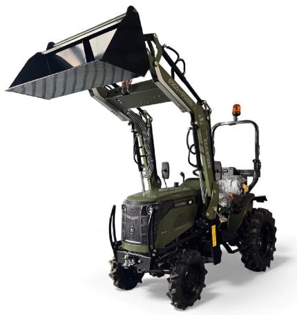 Startrac 22 Kleintraktor 22 PS Diesel – Allrad mit Frontlader, Schaufel & Rasenbereifung