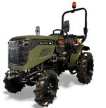 Startrac 22 Kleintraktor Nato-Grün mit Rasenbereifung – 22 PS Kompakttraktor mit Allrad