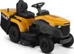STIGA Rasentraktor Estate 598 W, 98 cm Schnittbreite, 586 cm³ V-Twin Motor, Hydrostat, inkl. Mulchkit, Anhängerkupplung & Ladegerät