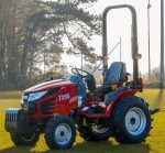 TYM T255 Kleintraktor mit Rasenbereifung & 153 cm Zwischenachsmähwerk MM60 – 25,7 PS Hydrostat Allrad – Bild 4